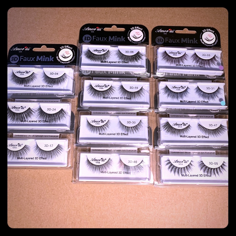 3D Faux Mink eyelashes